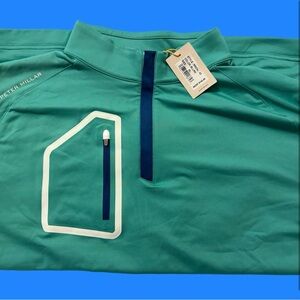 BRAND NEW WITH TAGS PETER MILLAR 1/4 ZIP!! Size XL